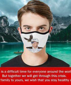 PRESIDENT TRUMP 2020 Face Mask US