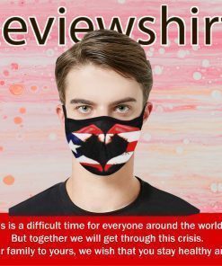 Puerto Rico love Flag US Cloth Face Mask