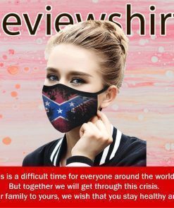 Rebel Flag Screensavers Cloth Face Mask US