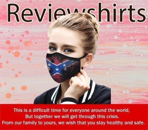 Rebel Flag Screensavers Cloth Face Mask US