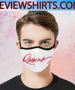 Rihanna Logo Cloth Face Mask