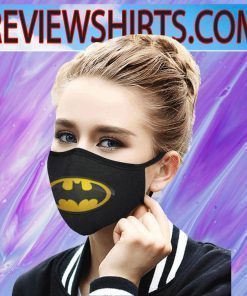 Classic Batman Logo Cloth Face Mask