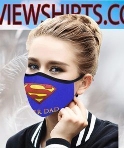 Father's Day Super Dad Face Mask s