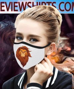 Cartoon Film Lion King Old Simba Face Mask