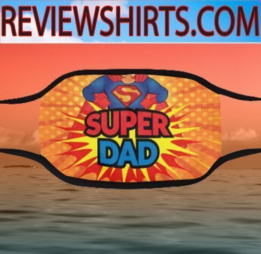 Super Dad Father Day Cloth Face Mask