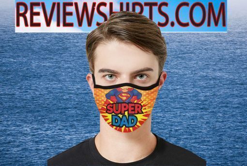 Super Dad Father Day Cloth Face Mask