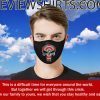 Skull Ohio State Buckeyes Cloth Face Mask