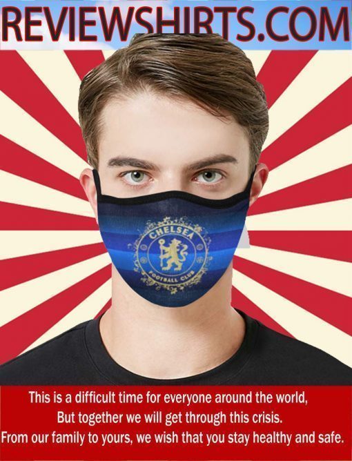 Chelsea F.C. Cloth Face Mask - Soccer Club Fan Chelsea F.C