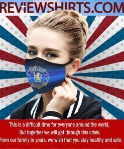 Chelsea F.C. Cloth Face Mask - Soccer Club Fan Chelsea F.C