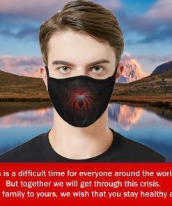 Spiderman Logo Cloth Face Mask – Filter Face Mask US