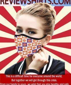 Clemson University Face Mask US - Clemson Tigers 2020 Cloth Face Mask