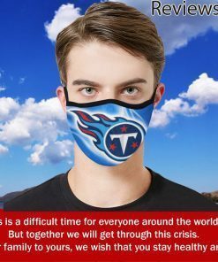 Tennessee Titans Face Mask Reuse - Face Mask Filter MP2.5