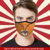 Texas Longhorns Logo Wallpaper Football Cloth Face Mask
