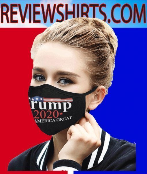 Trump 2020 Make America Great Again Flag US Cloth Face Mask