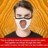 Trump imbécile Face Mask US 2020