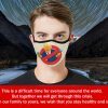 TrumpBusters Face Mask US 2020 - Face Mask Activated Carbon