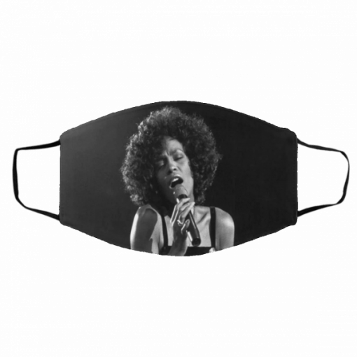 Whitney Houston Singer Face Mask US