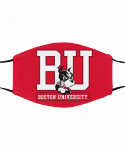 Boston University Terriers Cloth Face Mask – Logo BU Mask #FaceMask 2020