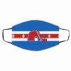 Quebec Nordiques Flag US Face Mask