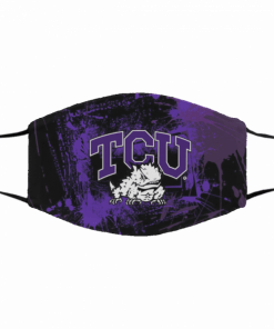 TCU HORNED FROGS Face Mask Cloth Face Mask