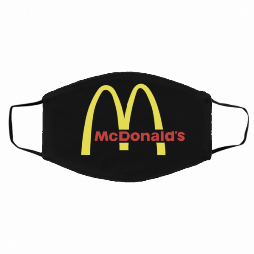 McDonald’s Vector Logo Cloth Face Mask