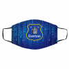 Everton F.C Soccer Club Cloth Face Mask