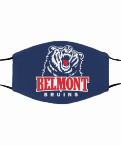 Belmont Bruins university Logos Cloth Face Mask US