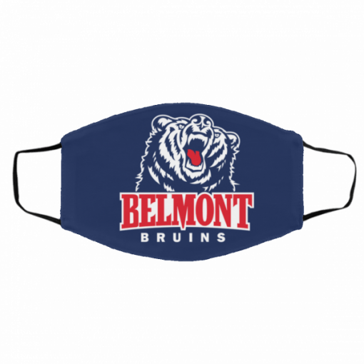 Belmont Bruins university Logos Cloth Face Mask US