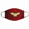 Wonder Woman logo for DC Comics Face Masks