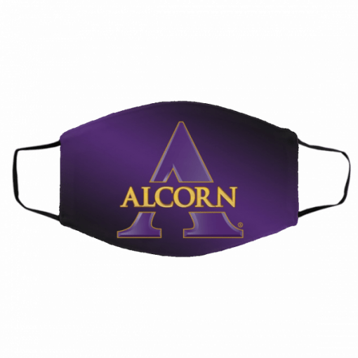 Alcorn State Braves Face Mask - Face Mask Activated Carbon