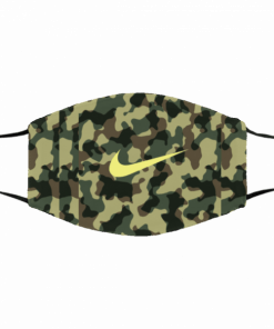 Logo Nike Camo Cloth Face Mask