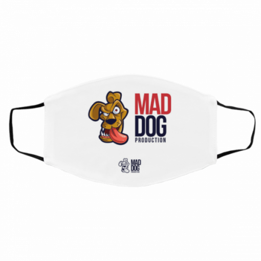 Mad Dog Logo #dog Face Masks