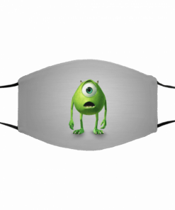 Cartoon Film Mike Wazowski Face Mask