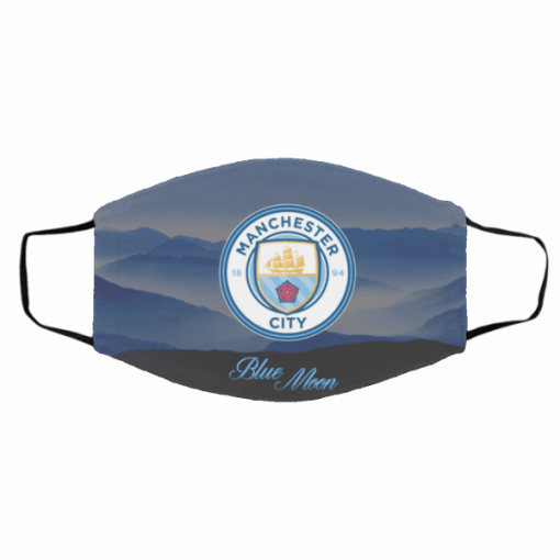 Manchester City F.C. For Fan Cloth Face Mask