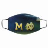 Notre Dame vs Michigan Cloth Face Mask