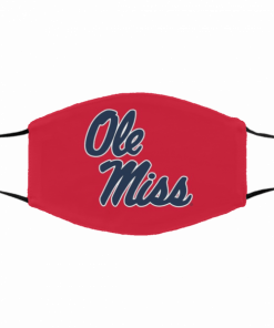 Sale For Ole Miss Logo Cloth Face Mask