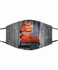 Ole Miss Face Mask Antibacterial Fabric