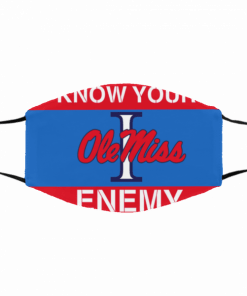 Ole Miss Logo Cloth Face Mask US