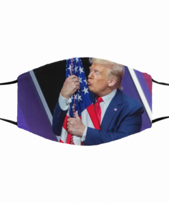 President Donald Trump America USA Flag Cloth Face Mask