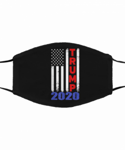 Trump 2020 American Flag Vintage Face Masks