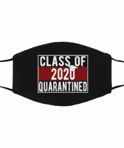 class of 2020 quarantine graduation Cloth Face Mask