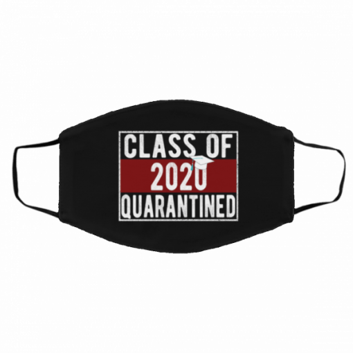 class of 2020 quarantine graduation Cloth Face Mask