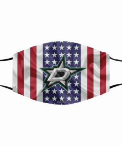 Dallas Stars Flag US Cloth Face Mask