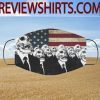 AMERICAN FLAG SKULL FACE MASK US