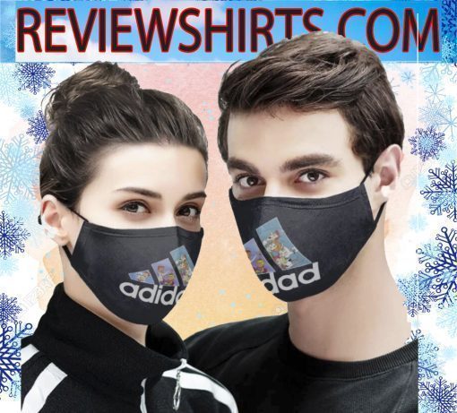 Adidad Daddy Funny Face Mask