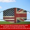 USA, UNION JACK, FLAGS FACE MASK 2020