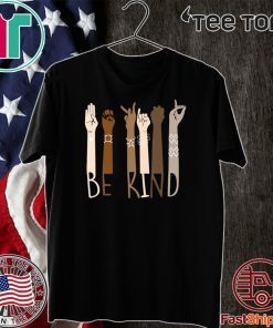 Be Kind Hand Sign Language Face Mask Shirts