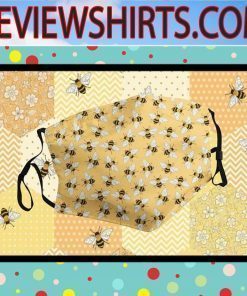 Bee pattern US Face Mask