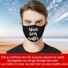 Black lives matter - Justice for George Floyd Face Mask Archives