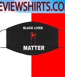 Black lives matter hand face mask Reusable, Washable
